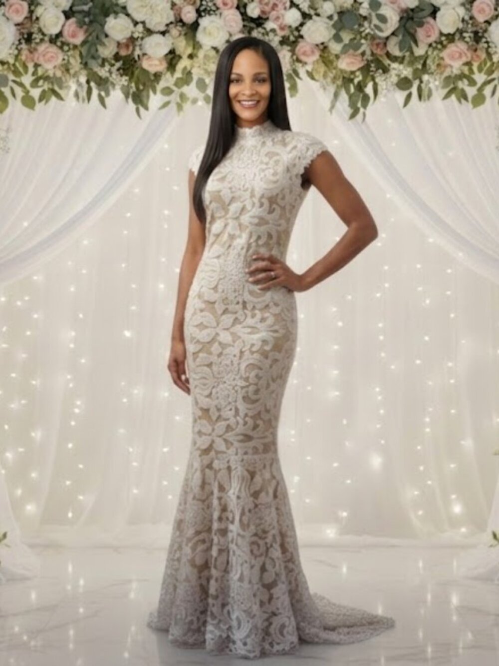 VA VA Voom - Mermaid Lace Wedding Dress